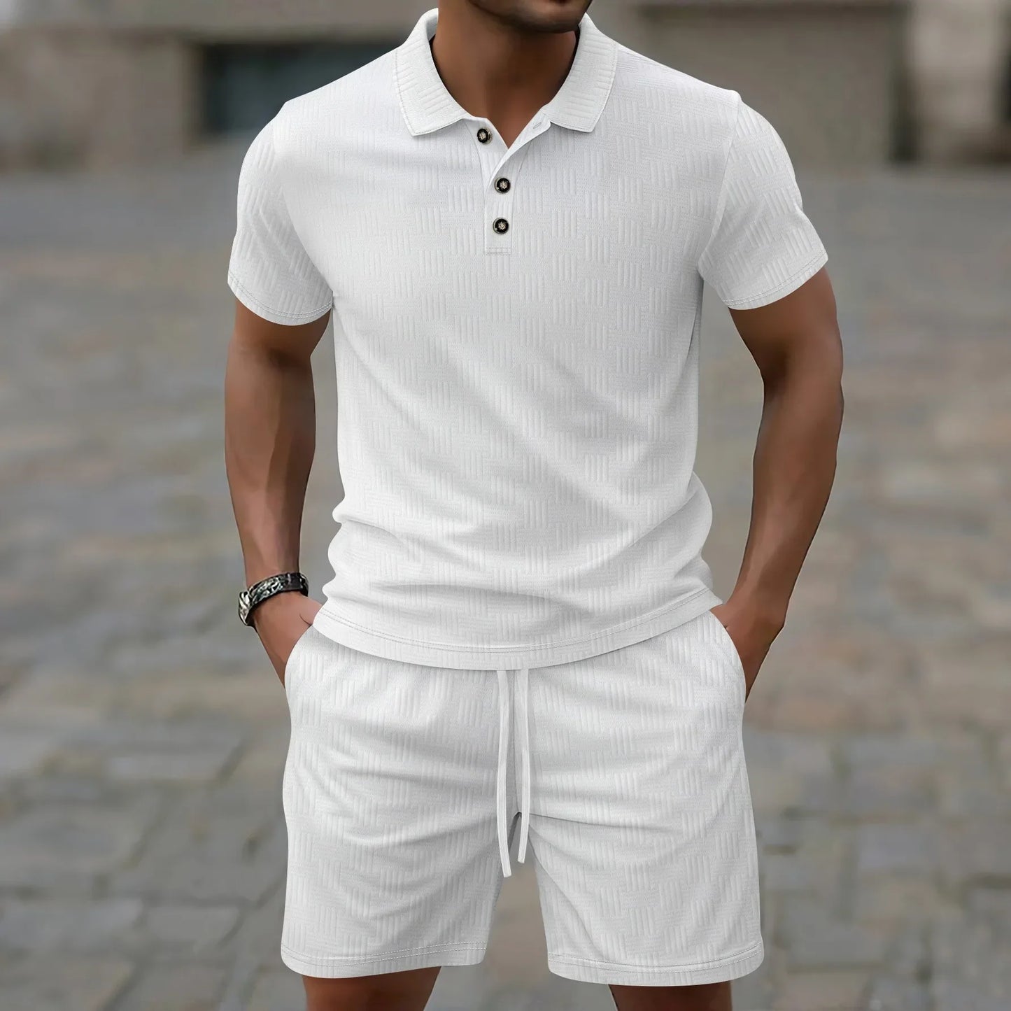 Beeckhoven ™ | Zomer Poloset Met Knopen