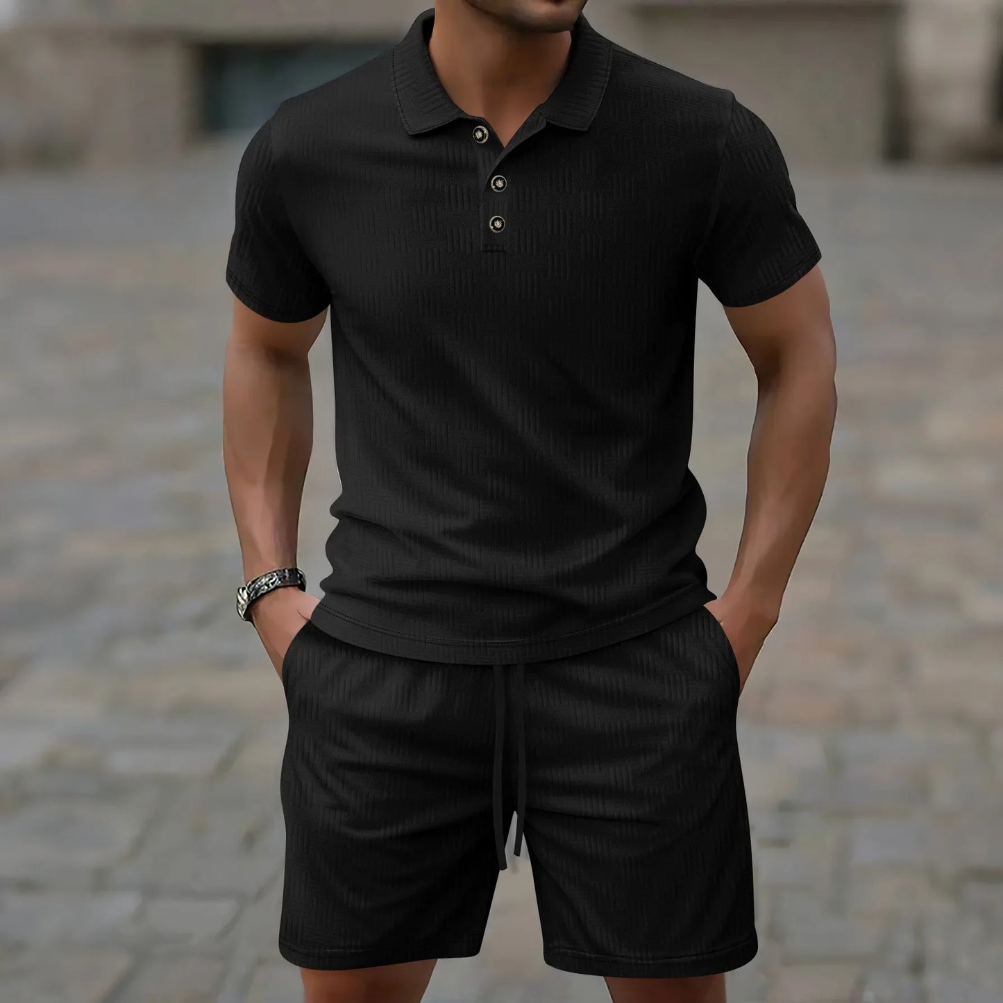 Beeckhoven ™ | Zomer Poloset Met Knopen